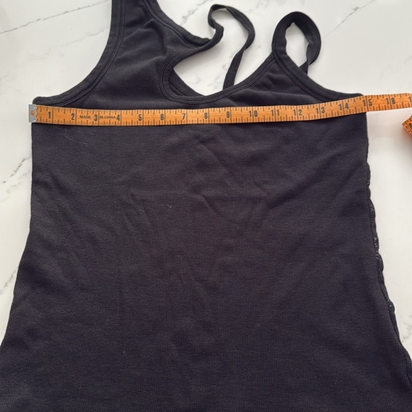 Alp N Rock Black Asymmetrical Cutout Tank Top size X-Large - Picture 6 of 7